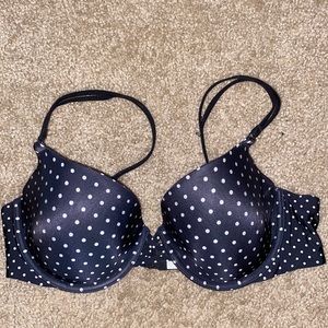 Polka Dot Demi Victoria secret bra